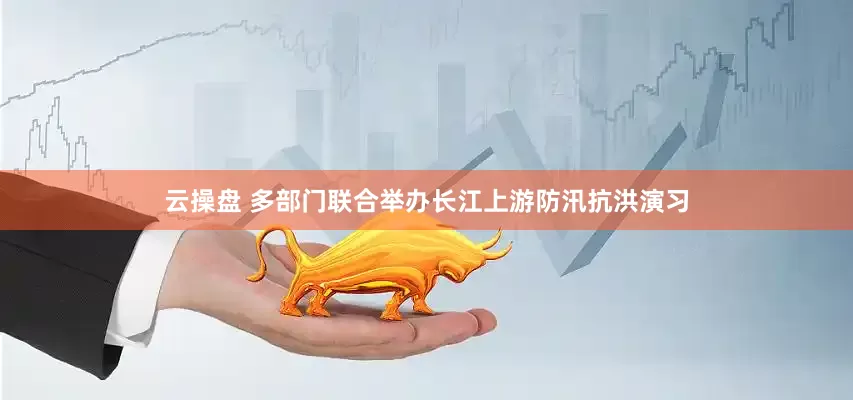 云操盘 多部门联合举办长江上游防汛抗洪演习