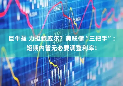 巨牛盈 力挺鲍威尔？美联储“三把手”：短期内暂无必要调整利率！