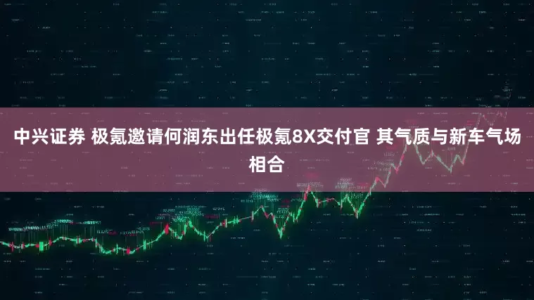 中兴证券 极氪邀请何润东出任极氪8X交付官 其气质与新车气场相合